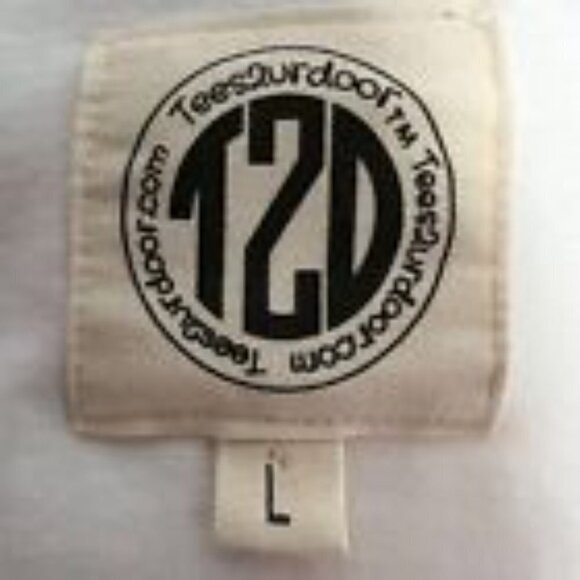 Tees 2 Ur Door Womens Multicolor Long Sleeve Round Neck Pullover T-Shirt Size L - Picture 9 of 10